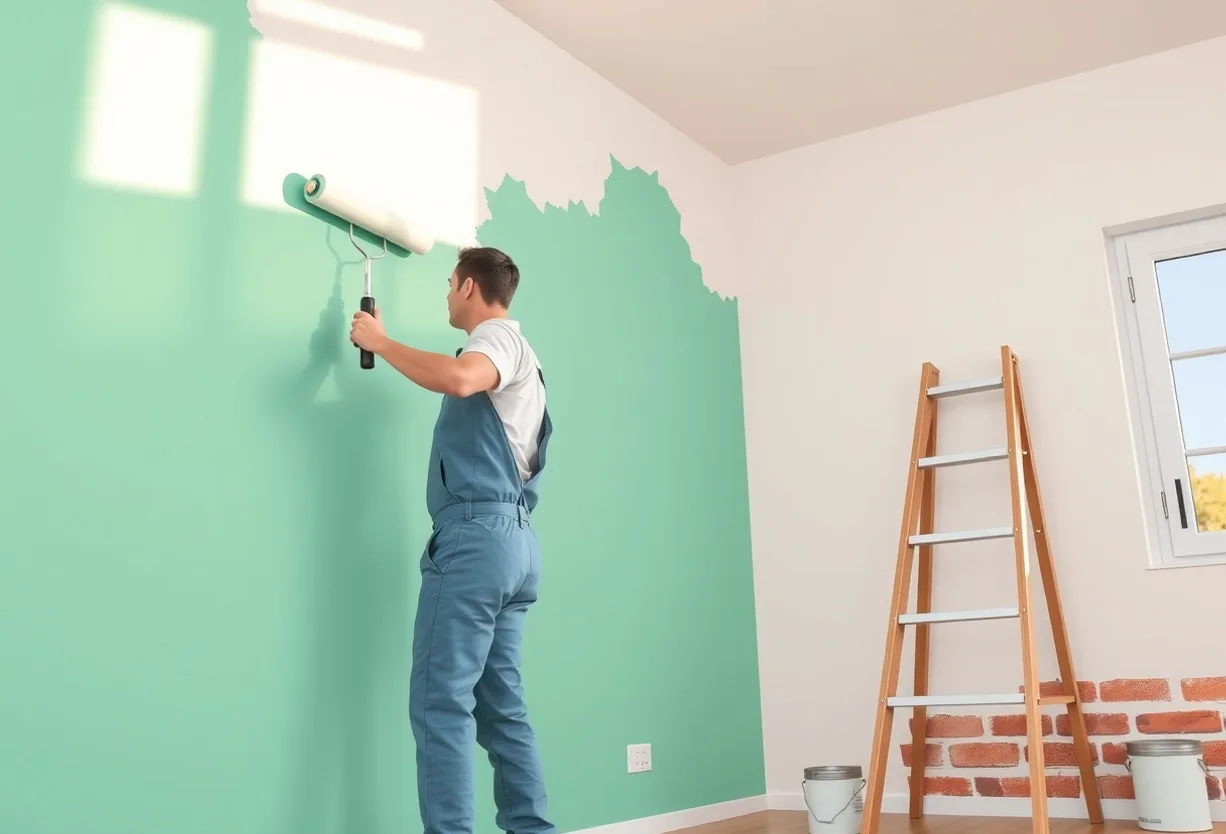 Peintre Bondy 93140 en intervention sur un chantier